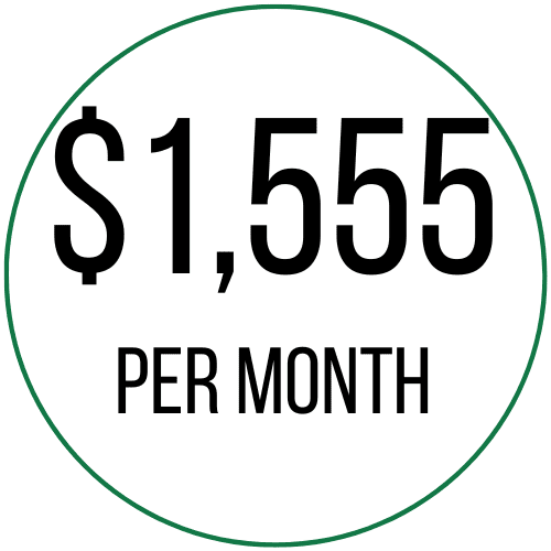 $1,555 per month